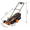 Kosiarka akumulatorowa NEO TOOLS 04-640 Rozdrabnianie Nie