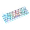 Klawiatura MAD DOG GK850W Gateron Red Biały Dla graczy Tak