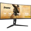 Monitor IIYAMA G-Master GCB3486WQSCP-B1 34" 3440x1440px 240Hz 0.4 ms [MPRT] Curved Proporcje ekranu 21:9