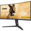 Monitor IIYAMA G-Master GCB3486WQSCP-B1 34" 3440x1440px 240Hz 0.4 ms [MPRT] Curved Typ ekranu Zakrzywiony