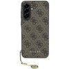 Etui GUESS 4G Charms Collection do Samsung Galaxy A36 Brązowy