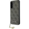 Etui GUESS 4G Charms Collection do Samsung Galaxy A36 Brązowy Seria telefonu Galaxy A