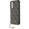 Etui GUESS 4G Charms Collection do Samsung Galaxy A36 Brązowy Dominujący kolor Brązowy