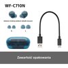 Słuchawki dokanałowe SONY WF-C710 ANC Wodoodporne Niebieski True Wireless Tak