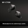 Słuchawki dokanałowe SONY WF-C710 ANC Wodoodporne Czarny Funkcje dodatkowe Zasięg: 10 m