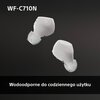 Słuchawki dokanałowe SONY WF-C710 ANC Wodoodporne Biały Funkcje dodatkowe Zasięg: 10 m