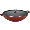 Patelnia wok KELA KE-11947 Calido 36 cm Czerwony