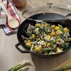 Patelnia wok KELA KE-12475 Calido 36 cm Czarny Rodzaj Patelnia wok