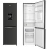 Lodówka AMICA FK299.2FI (E) No Frost 181cm Czarna Podajnik wody Położenie zamrażarki Na dole