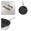 Patelnia KELA KE-10198 Flavoria 24 cm Srebrno-czarny Rodzaj Patelnia tradycyjna