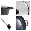 Patelnia wok KELA KE-15174 Atura 32 cm Czarny Ilość elementów 2