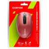 Mysz CANYON MW-9 Czerwony Rozdzielczość 800 dpi