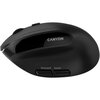 Mysz CANYON MW-25 LED Czarny Rozdzielczość 2400 dpi