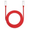 Kabel USB-C- USB-C ONEPLUS 150W 1 m Czerwony