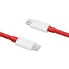 Kabel USB-C- USB-C ONEPLUS 150W 1 m Czerwony Rodzaj Kabel