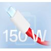 Kabel USB-C- USB-C ONEPLUS 150W 1 m Czerwony Obsługiwane zasilanie [W] do 150
