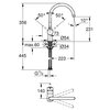 Bateria GROHE Minta 32917AL0 Grafit Możliwość podłączenia filtra wody Nie