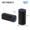 Głośnik mobilny SONY ULT Field 5 Czarny Czas pracy na akumulatorze [h] 25