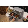 Air fryer Frytkownica beztłuszczowa NINJA Dual Zone Max DZ400EU 9.5 l Szary Wykonanie misy Pokryta powłoką nieprzywierającą