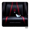 Fotel DIABLO CHAIRS X-One 2.0 Small Czarno-czerwony Poduszka lędźwiowa Tak