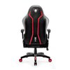 Fotel DIABLO CHAIRS X-One 2.0 Small Czarno-czerwony Wysokość siedziska [cm] 45 - 55