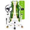 Fotel DIABLO CHAIRS X-One 2.0 Small Biało-zielony Poduszka lędźwiowa Tak