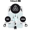 Fotel DIABLO CHAIRS X-One 2.0 Small Biało-czarny Funkcja bujania Tak
