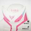 Fotel DIABLO CHAIRS X-Ray 2.0 Small Biało-różowy Regulowane oparcie Tak