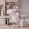 Fotel DIABLO CHAIRS X-Ray 2.0 Small Biało-różowy Poduszka lędźwiowa Tak