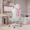 Fotel DIABLO CHAIRS X-Ray 2.0 Small Biało-różowy Podnóżek Nie