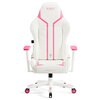 Fotel DIABLO CHAIRS X-Ray 2.0 Small Biało-różowy Materiał obicia Skóra ekologiczna HDS