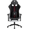 Fotel DIABLO CHAIRS X-Player 2.0 (S) Biało-czarny Materiał obicia Siatka Diablo Honeycomb