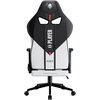 Fotel DIABLO CHAIRS X-Player 2.0 (S) Biało-czarny Materiał obicia Tkanina EcoFiber