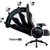 Fotel DIABLO CHAIRS X-Player 2.0 (S) Czarny Wysokość siedziska [cm] 44 - 51