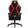 Fotel DIABLO CHAIRS X-Horn 2.0 (S) Czarno-czerwony Regulacja podłokietników Góra - dół