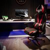 Fotel DIABLO CHAIRS X-Horn 2.0 (S) Czarno-czerwony Gwarancja 24 miesiące