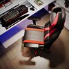 Fotel DIABLO CHAIRS X-Horn 2.0 (S) Czarno-czerwony Rekomendowany wzrost [cm] 125 - 155