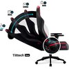 Fotel DIABLO CHAIRS X-Player 2.0 (S) Karmazynowo-antracytowy Podświetlenie RGB Nie