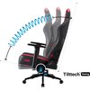 Fotel DIABLO CHAIRS X-Player 2.0 (S) Karmazynowo-antracytowy Regulacja podłokietników Góra - dół