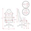 Fotel DIABLO CHAIRS X-Player 2.0 (S) Karmazynowo-antracytowy Dopuszczalna waga [kg] 90