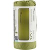 Zielona mata samopompująca SEA TO SUMMIT Camp Mat S.I. jest zapakowana w pokrowiec z widocznym logo producenta oraz napisami: "Durable and comfortable all-rounder" i "Self Inflating". Na etykiecie znajdują się również informacje o rozmiarze RW oraz wadze 
