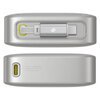 Powerbank BASEUS Free2Pull 10000 mAh 30W Szary Prąd wyjściowy [A] 3