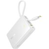 Powerbank BASEUS PicoGo Digital Display 10000mAh 45W Biały