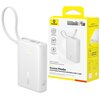 Powerbank BASEUS PicoGo Digital Display 10000mAh 45W Biały Prąd wyjściowy [A] 2.25