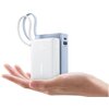 Powerbank BASEUS PicoGo Digital Display 10000mAh 45W Biały Prąd wyjściowy [A] 5