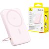 Powerbank indukcyjny BASEUS PicoGo Qi2 5000 mAh 20W Różowy Prąd wyjściowy [A] 1.5