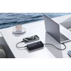 Powerbank BASEUS Free2Pull 20000 mAh 65W Czarny Typ kabla Zintegrowany kabel USB-C