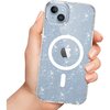 Etui TECH-PROTECT Flexair Hybrid MagSafe do Apple iPhone 15 Pro Przezroczysty Brokat Model telefonu iPhone 15 Pro