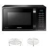 Kuchenka mikrofalowa SAMSUNG MC28H5015AK 900W średnica 32 cm pojemność 28L System TDS Czarny Sterowanie Elektroniczne