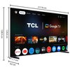 Telewizor TCL 98C8K 98" QD-Mini LED 4K 144 Hz Google TV Dolby Atmos Dolby Vision HDMI 2.1 Smart TV Tak
